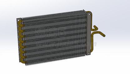散熱器模型下載_SolidWorks模型_Solidworks2018三維模型 - 機械5