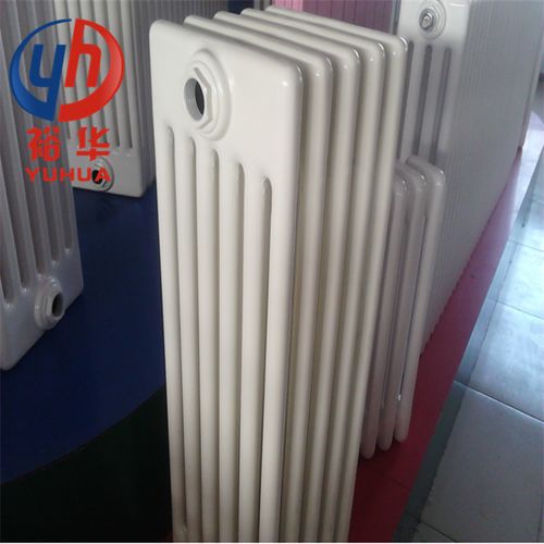 高效采暖優選 大水道組裝鋼四柱GZ404600x6水暖低碳鋼散熱器